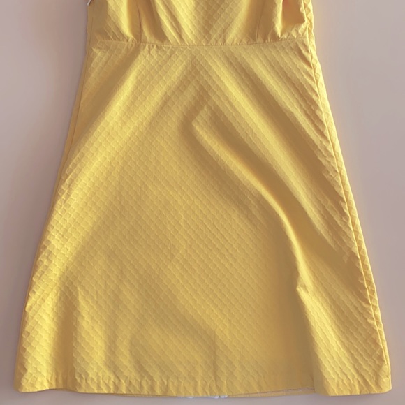 Lilly Pulitzer Jacqueline Shift Dress Yellow Sz 00 - Picture 4 of 9